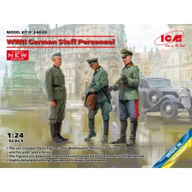 ICM - WWII German Staff Personnel (100% new molds)