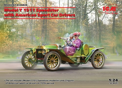 ICM - Model T 1913 Speedster with American Sport Car Drivers