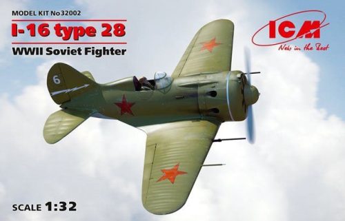 ICM - I-16 type 28, WWII Soviet Fighter