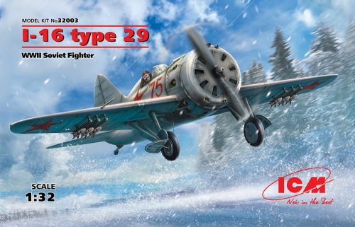 ICM - I-16 type 29 WWII Soviet Fighter