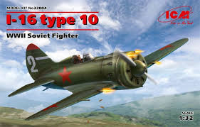 ICM - I-16 type 10 WWII Soviet Fighter
