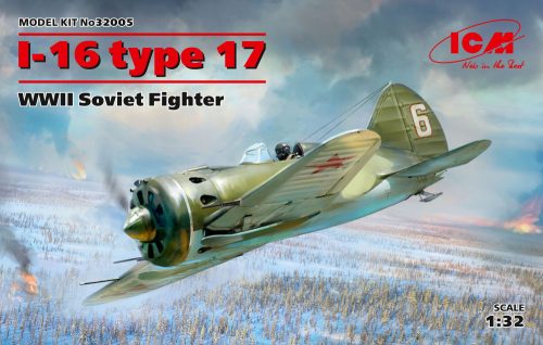 ICM - I-16 type 17, WWII Soviet Fighter
