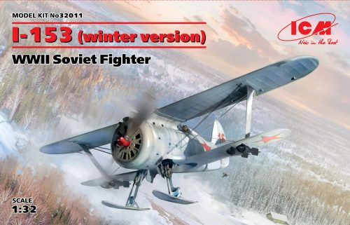 ICM - I-153(winter version) WWII Soviet Fighte