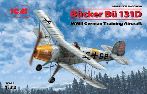 ICM - Bücker Bü 131D, WWII German Training Aircraft