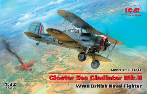 ICM - Gloster Sea Gladiator Mk.II , WWII British Naval Fighter