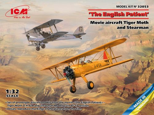 ICM - The English Patient' Movie aircraft Tiger Moth and Stearman