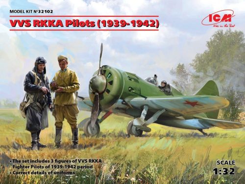 ICM - Vvs Rkka Pilots(1939-1942P)(3 Figures)