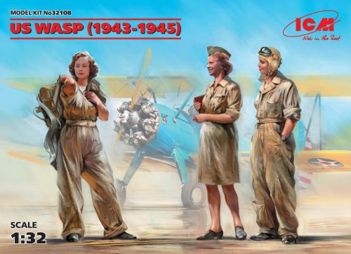 ICM - US WASP (1943-1945) (3 figures) (100% new molds)