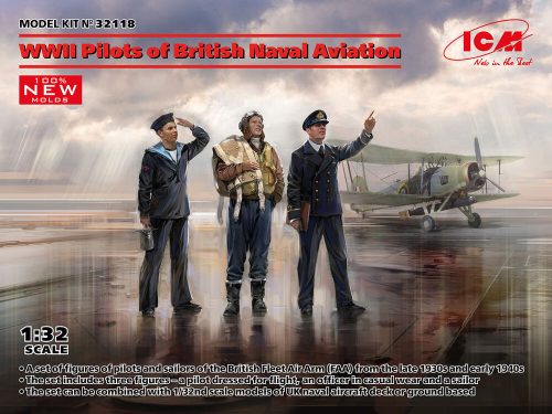 ICM - WWII Pilots of British Naval Aviation (100% new molds)
