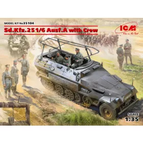 ICM - Sd.Kfz.251/6 Ausf.A with Crew