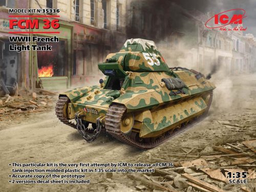 ICM - FCM 36, WWII French Light Tank