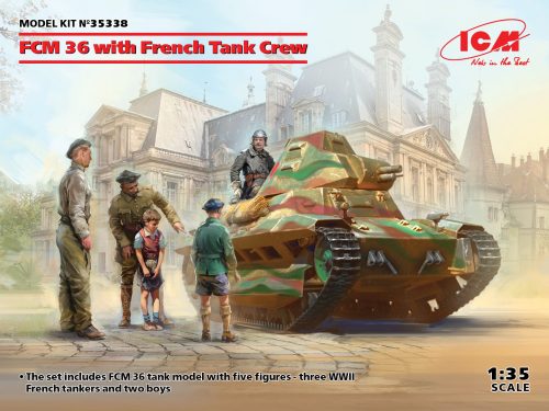ICM - FCM 36 with French Tank Crew