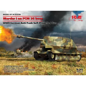   ICM - Marder I on FCM 36 base  WWII German Anti-Tank Self-Propelled Gun