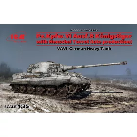 ICM - Pz.Kpfw. VI Ausf.B with Henschel Turret
