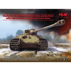   ICM - Pz.Kpfw. VI Ausf.B King Tiger late productioen with full interior