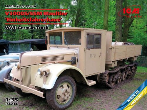 ICM - V3000S/SSM Maultier Einheitsfahrerhaus, WWII German Truck