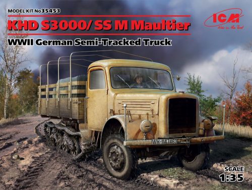 ICM - KHD S3000/SS M Maultier WWII German Semi-Tracked Truck