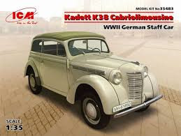 ICM - Kadett K38 Cabriolimousine WWII German Staff Car
