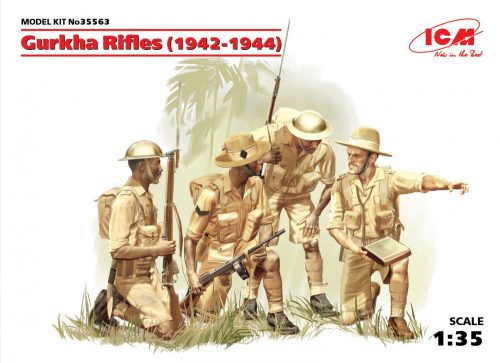 ICM - Gurkha Rifles (1944), (4 figures)