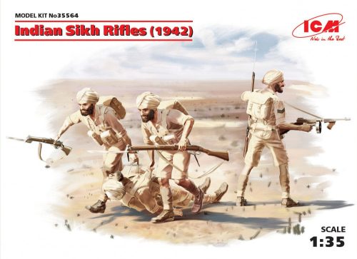 ICM - Indian Sikh Rifles (1942) (4 figures)