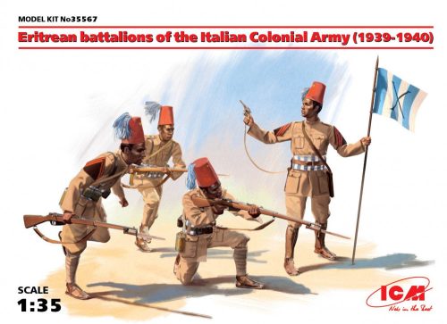 ICM - Eritrean battalions of the Italian Army (1939-1940) 4 figures