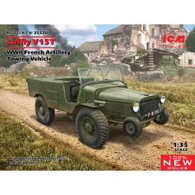   ICM - Laffly V15T  WWII French Artillery Towing Vehicle (100% new molds)