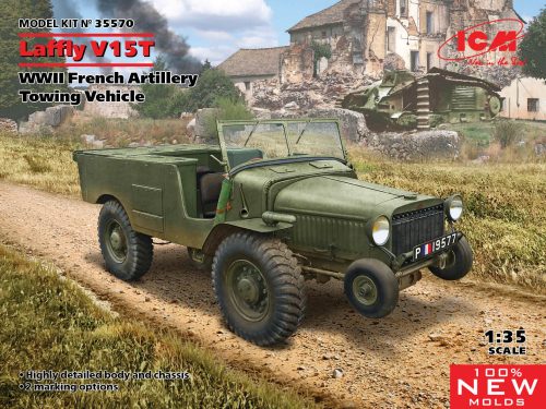 ICM - Laffly V15T, WWII French Artillery Towing Vehicle (100% new molds)