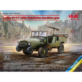 ICM - Laffly V15T with Hotchkiss machine gun