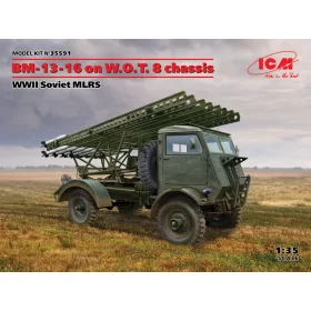 ICM - BM-13-16 on W.O.T. 8 chassis  WWII Soviet MLRS
