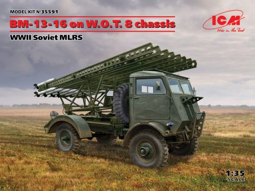 ICM - BM-13-16 on W.O.T. 8 chassis, WWII Soviet MLRS