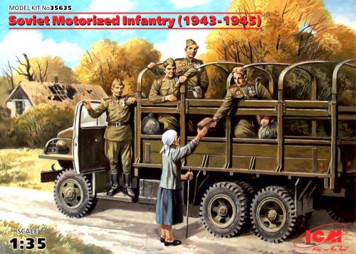 ICM - Soviet Motorized Infantry (1943-1945), (5 figure)