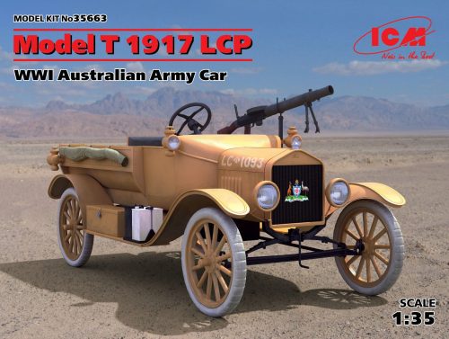 ICM - Model T 1917 LCP,WWI Australian Army Car