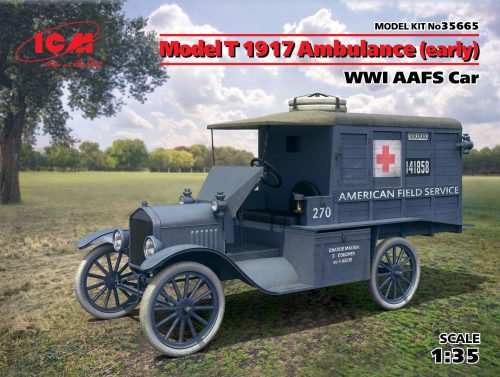 ICM - Model T 1917 Ambulance early  WWI AAFS Car