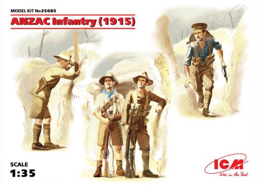 ICM - ANZAC Infantry (1915) (4 figures)