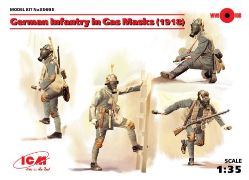 ICM - German Infantry in Gas Masks 1918