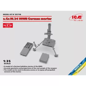 ICM - s.Gr.W.34 WWII German mortar