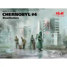 ICM - Chernobyl 4 Deactivators (4 figures)