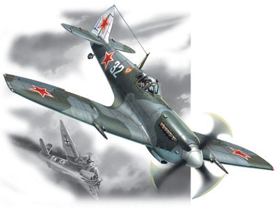 ICM - Supermarine Spitfire LF.IXE WWII Soviet Air Force Fighter
