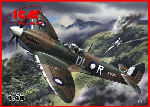ICM - Spitfire Mk.VIII,WWII British Fighter
