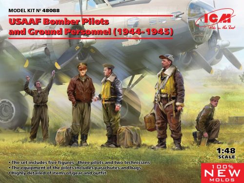 ICM - USAAF Bomber Pilots and Ground Personnel (1944-1945) (100% new molds)