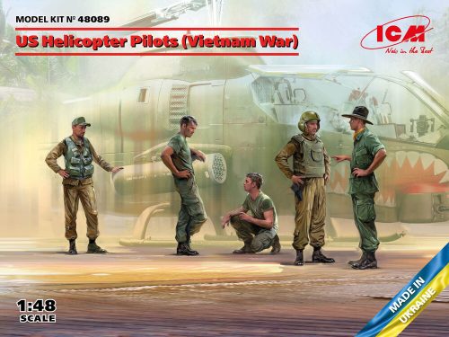ICM - US Helicopter Pilots (Vietnam War)(100% new molds)