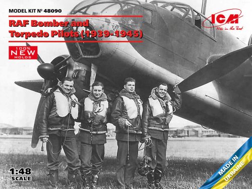 ICM - RAF Bomber and Torpedo Pilots (1939-1945) (100% new molds)