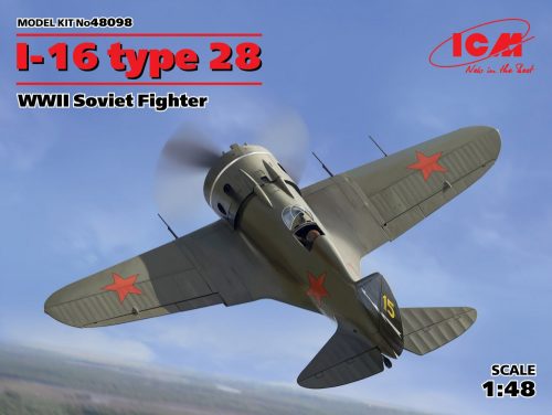 ICM - I-16 type 28 WWII Soviet Fighter