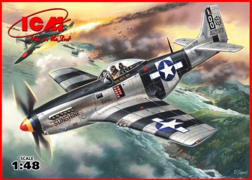 ICM - Mustang P-51K, WWII American Fighter