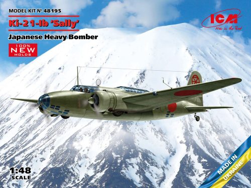 ICM - Ki-21-Ib Sally Japanese Heavy Bomber (100% new molds)
