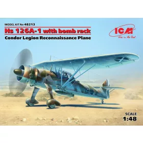   ICM - Hs 126A-1 with bomb rack Condor Legion Reconnaissance Plane