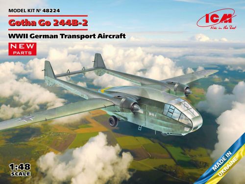 ICM - Gotha Go 244B-2, WWII German Transport Aircraft