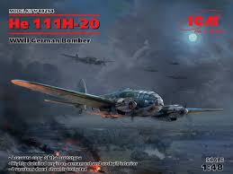 ICM - He 111H-20, WWII German Bomber
