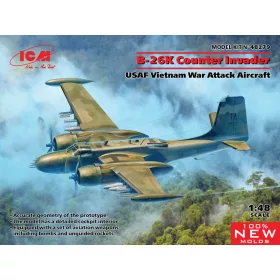   ICM - B-26K Counter Invader  USAF Vietnam War Attack Aircraft