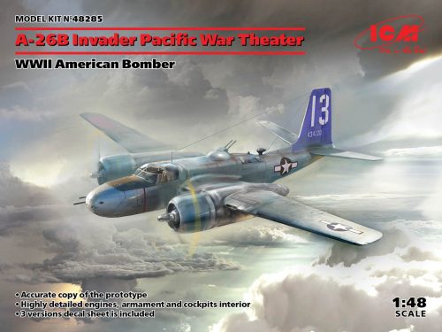 ICM - A-26В Invader Pacific War Theater WWII American Bomber